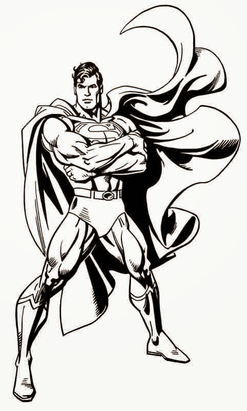 Download Craftoholic: Superman 'Man of Steel' Coloring Pages