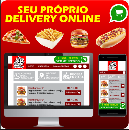 Template Para Blogger De Restaurante Hamburgueria Delivery e Outros