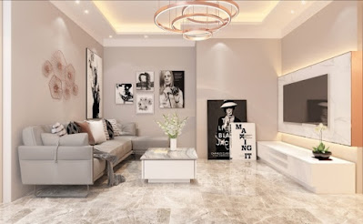 luxury living  room interior