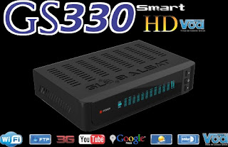 Atualizacao do receptor Globalsat GS 330 Smart HD V-2.07 24/08/2015