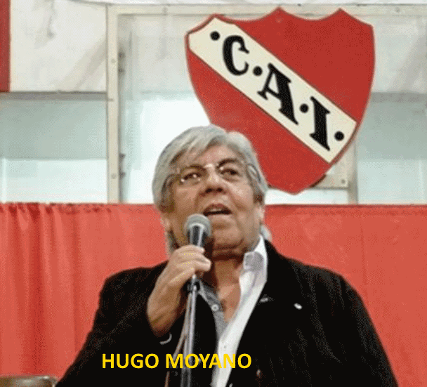 Resultado de imagen para hugo moyano hincha de independiente