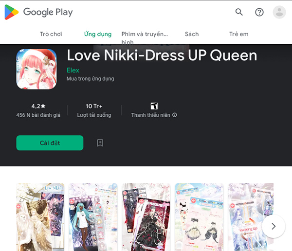 Tải Love Nikki-Dress UP Queen APK cho Android, iOS, PC miễn phí a