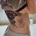 Mandala Tattoo Designs on Cute Women Hip