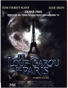 l’affiche du film Le Loup-garou de Paris