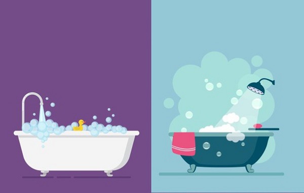 أيهما أفضل الاستحمام بالماء البارد أو الماء الدافئ؟