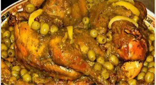 أطيب دجاج محمر مغربي في مائدة شهر رمضان الكريم اسهل طريقة