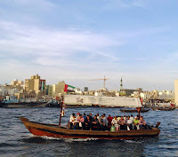 Abra in Dubai Creek (Ferry)