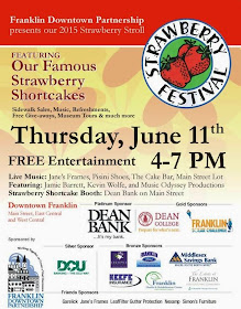 Franklin Downtown Partnerhsip - Strawberry Festival - June 11