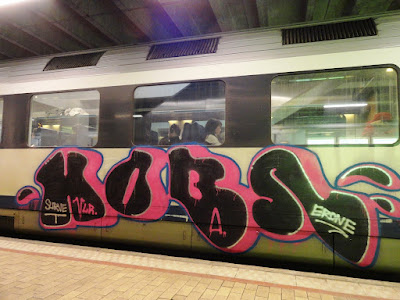 Graffiti on the Train