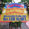 Bunga Papan Wedding Drs Andi Basril