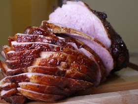 Dr. Pepper Glazed Ham