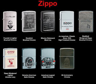 memilih korek zippo