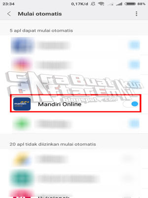 cara registrasi mandiri online