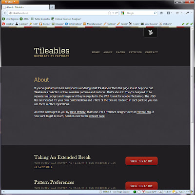 Screen shot of http://tileabl.es/about.