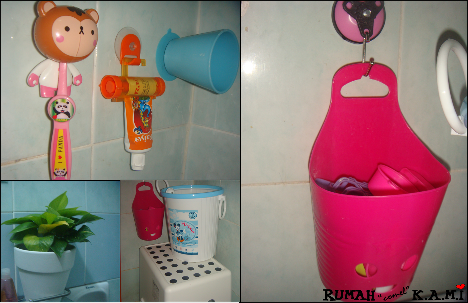 Rumah comel kami: BATHROOM ~ ruang khas utk sikecil~