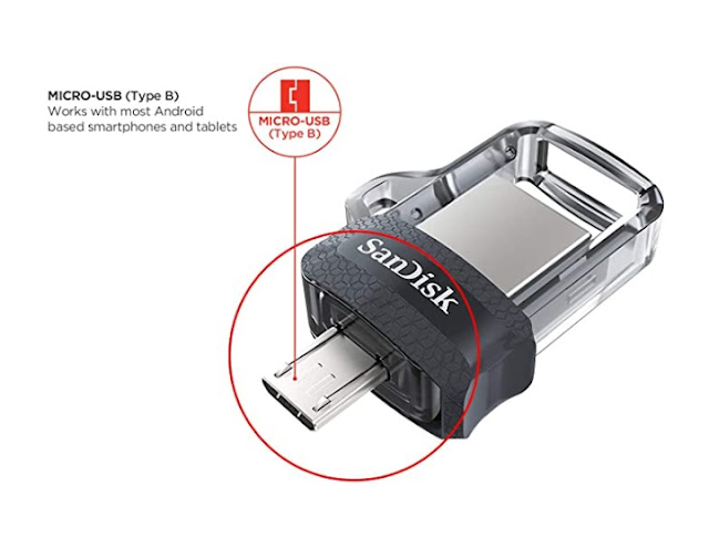 Sandisk Ultra Dual 32 gb Usb 3.0 Otg Pen Drive