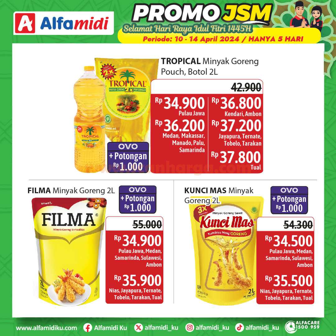 Katalog Promo JSM Alfamidi Terbaru 10 - 14 April 2024