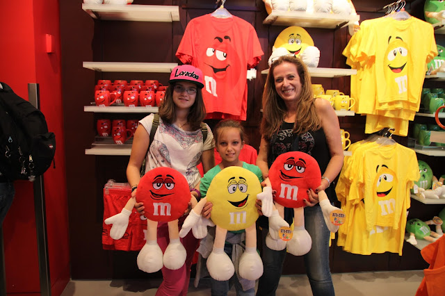 londres, m&m-shop