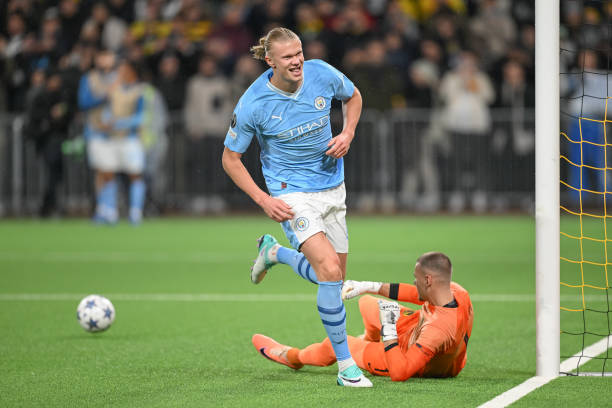 Erling Haaland of Manchester City