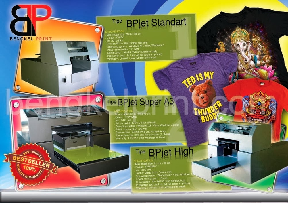 Harga Printer  DTG  Bandung  Direct to Garment  Printer  
