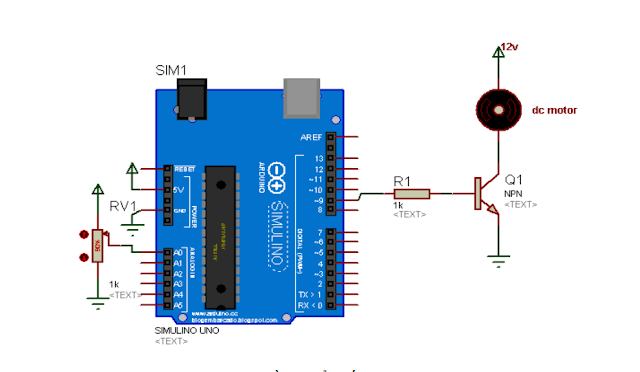 điều khiển động cơ arduino