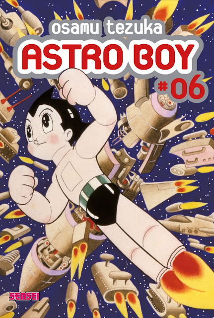 ilustración del manga Astro Boy