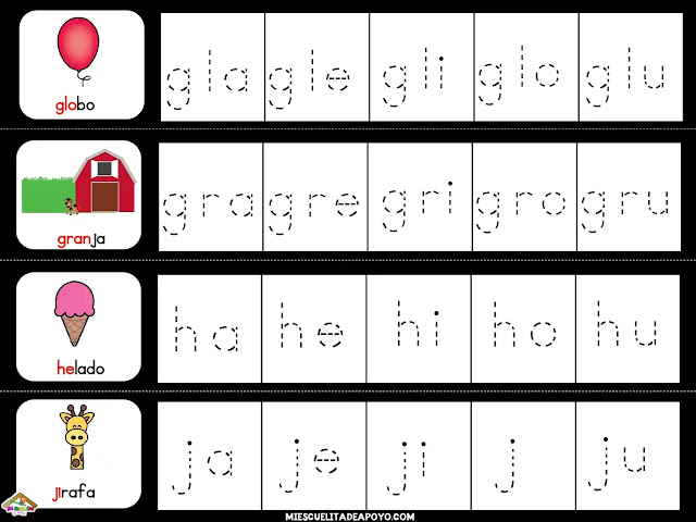 silabario para niños de primer grado pdf