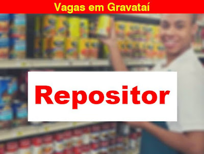 Vagas para Repositor em Gravataí