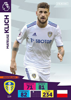 Panini Adrenalyn XL Premier League 2020-2021 Leeds United Set