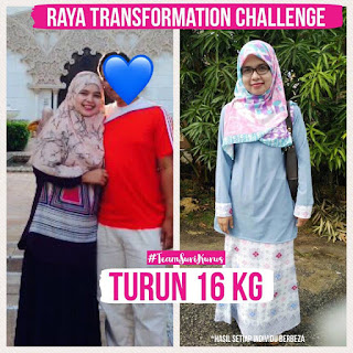 Testimoni Kurus dengan Herbalife Terkini 2018 : EDISI KURUS SEBELUM RAYA