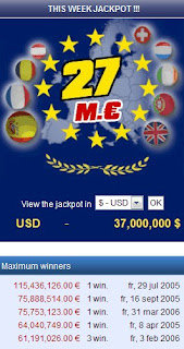 EuroMillones This Week's Jackpot Price Money