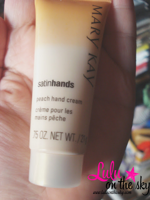 Creme para as mãos Satin Hands® Pêssego  Mary Kay: eu testei - blog luluonthesky