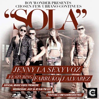 Jenny La Sexy Voz - Sola (ft. Farruko & J. Alvarez)