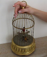 Mechanical Singing Bird Cage