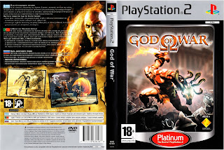 Capa God Of War Platinum PS2