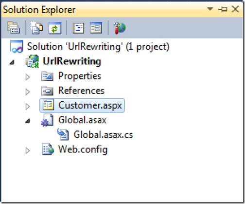 Project for URL rewriting in asp.net 4.0 Project for URL rewriting in asp.net 4.0