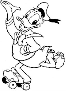 donald duck coloring pages for kids boys