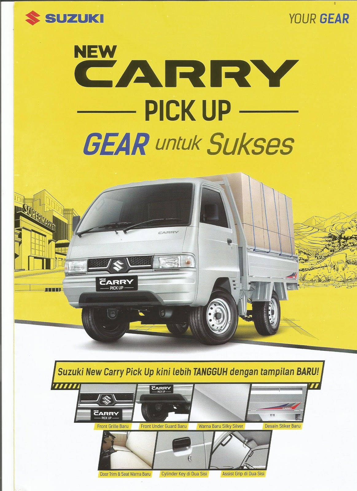 SUZUKI CARRY PICK UP MINOR CHANGE Dealer Pusat Suzuki Di SUZUKI CARRY PICK UP MINOR CHANGE Dealer Pusat Suzuki Di