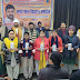 शहीद स्मारक राजकीय महाविद्यालय मुहम्मदाबाद में 601 छात्र-छात्राओं को मिला स्मार्टफोन - Muhammadabad News