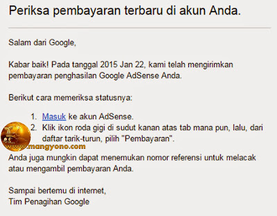 Mencairkan Adsense Bulan Januari terbentur KTP dan SIM