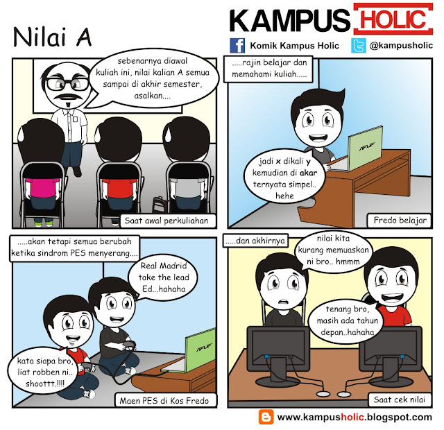 #128 Nilai A ala kampus holic