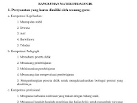 Rangkuman Materi Pedagogik