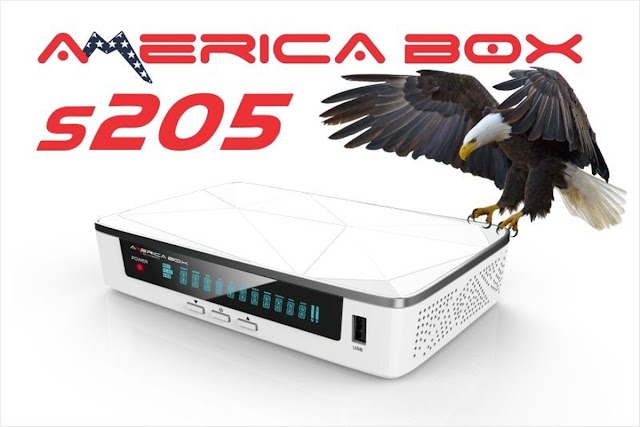 AMERICABOX S205 NOVA ATUALIZAÇÃO V2.25 - 08/11/2018