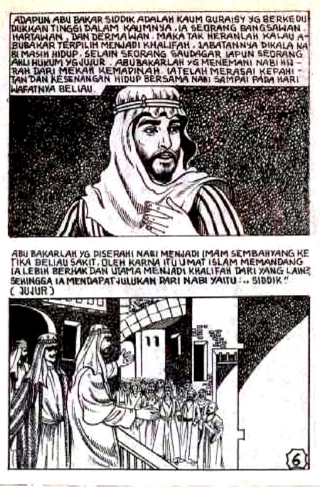 Komik Khalifah Abu Bakar As Shiddiq - Komik Koplak