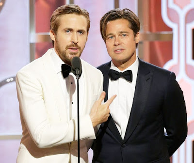 brad pitt ryan gosling golden globe