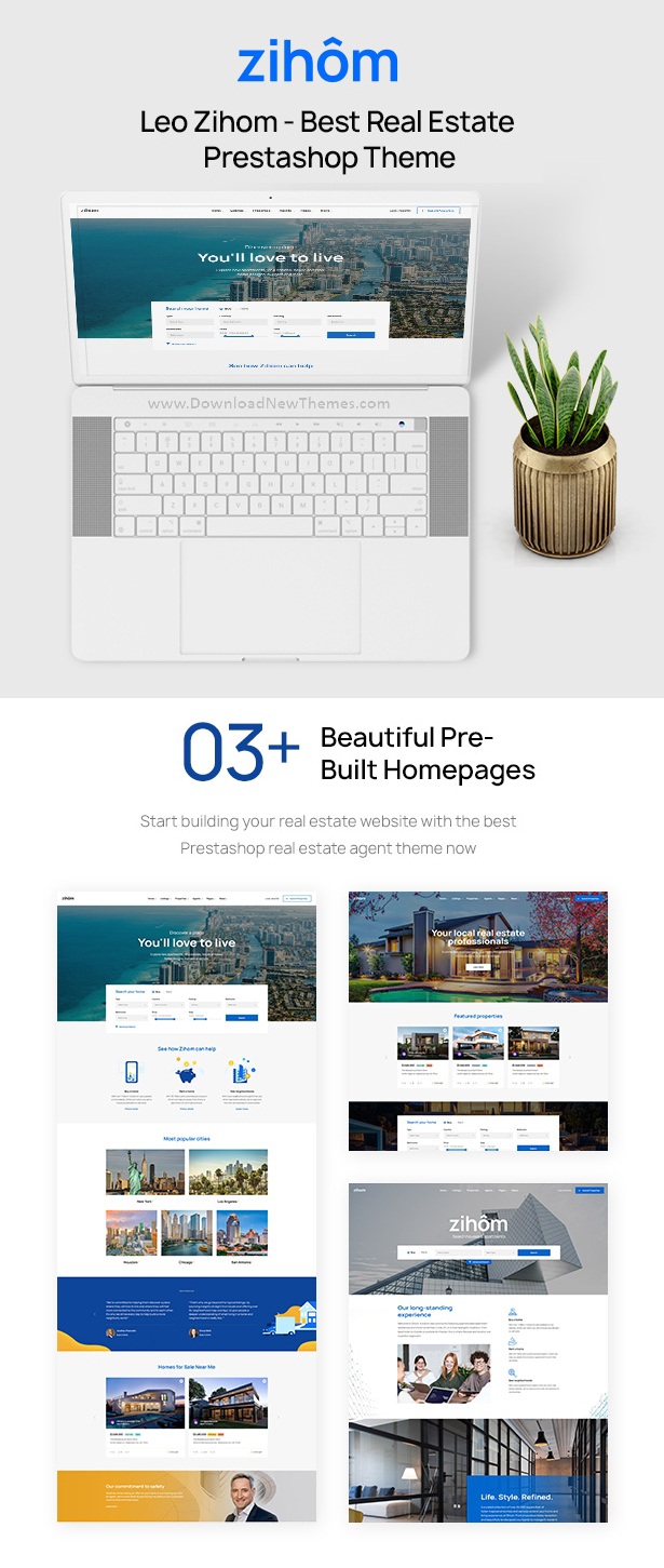 Prestashop Real Estate Theme