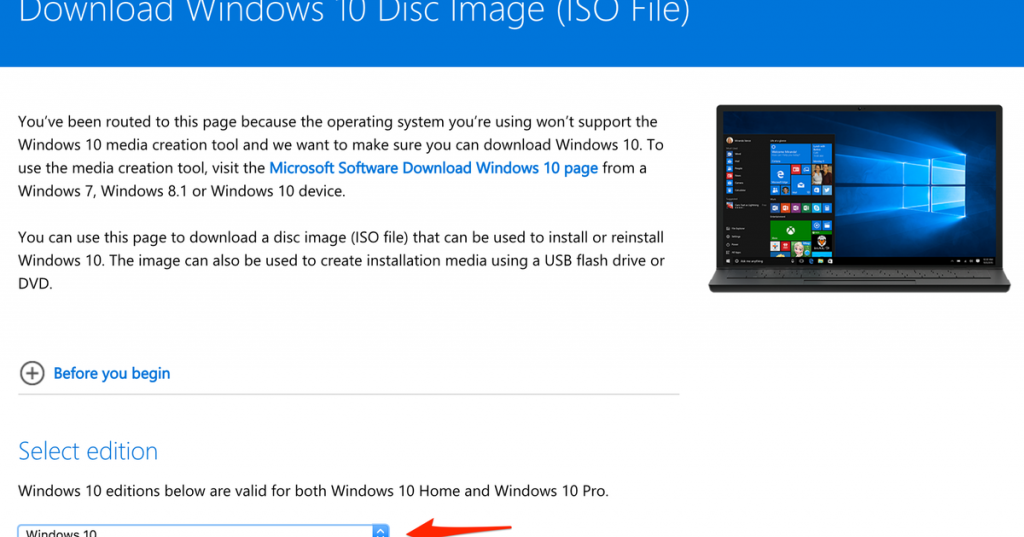 Cara Download Windows 10 Fall Creators Update 1709 (ISO 