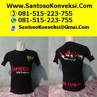 Pesan Kaos Komunitas di Surabaya