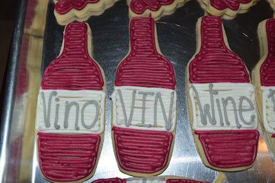 Wine bottle Sugar Cookies
