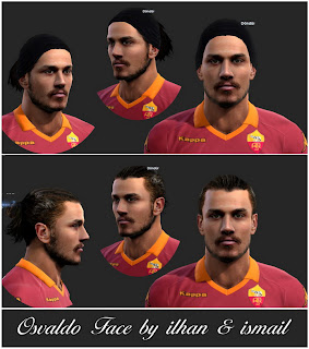 Face Osvaldo PES 2013 by Ilhan & Ismail